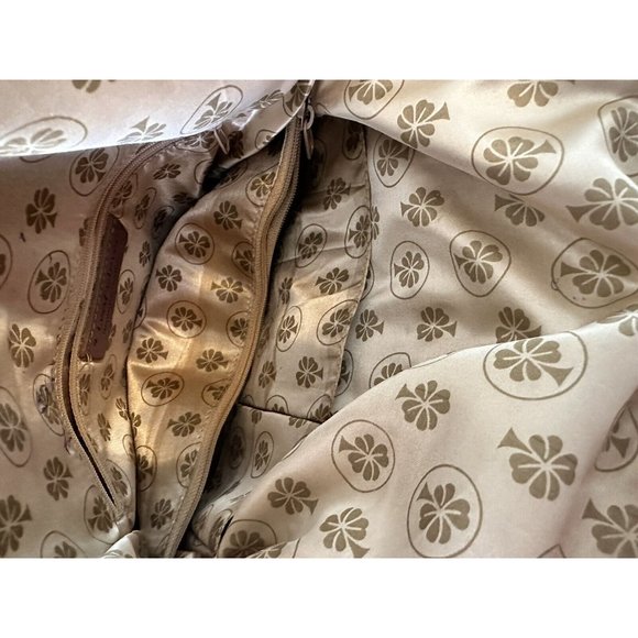 4 Leaf Clover Genuine Leather Shoulder Bag Lilac Purple Crossbody Organizer Zip - Picture 4 of 8